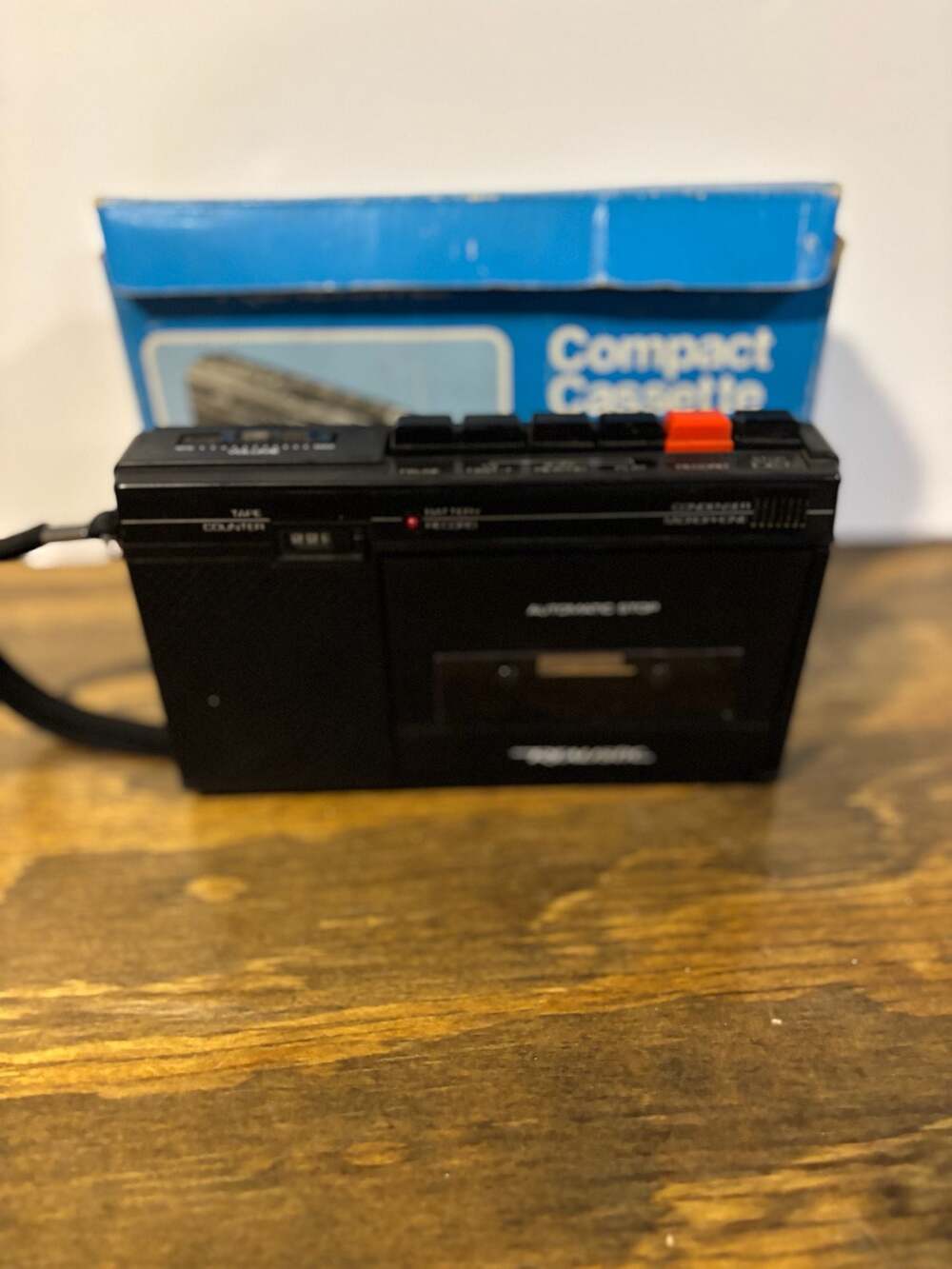 Realistic CTR-58 Compact Cassette Tape Recorder with Original Box
